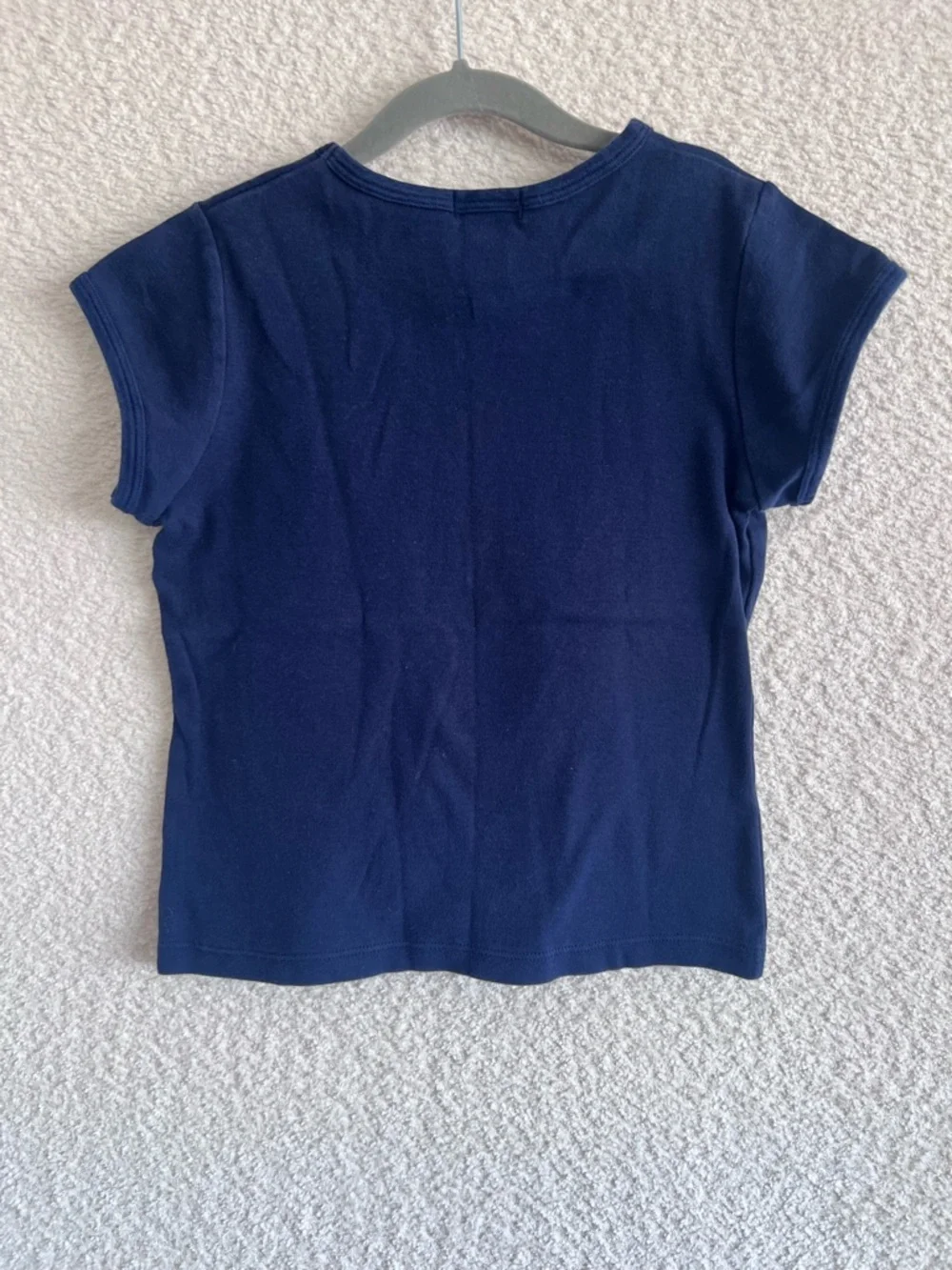 Ralph Lauren Vintage RLGIRL‎ Rare Blue Red Short Sleeve T Shirt Size Large 12/14